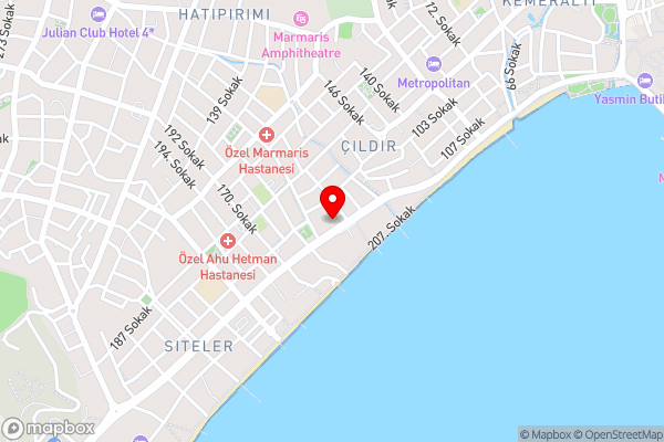 Göncü Apart Otel - Hotel Location Map