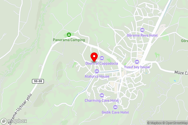 Göreme Stone Age - Hotel Location Map