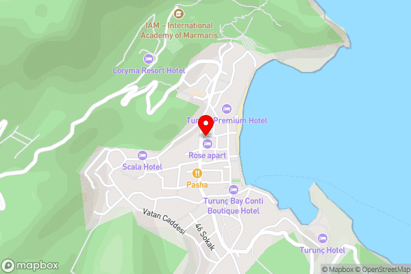 Gözdem Apart - Hotel Location Map