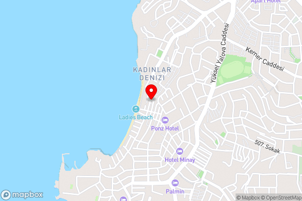 GRAND AYHAN HOTEL - Hotel Location Map