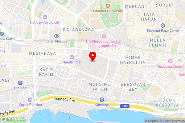 Grand Bagoz Otel - Hotel Location Map