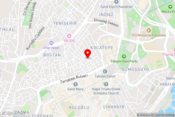 GRAND BELLA VİSTA Hostel - Hotel Location Map