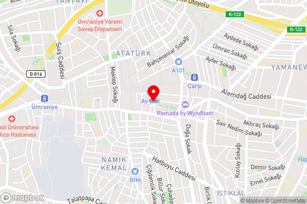 Grand Eyuboglu Hotel - Hotel Location Map