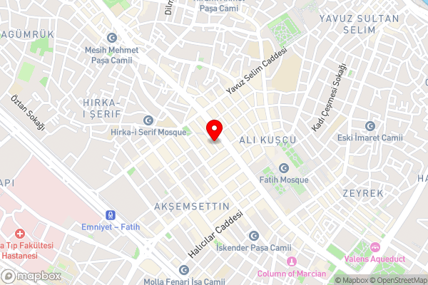 Grand Fatih Hotel - Hotel Location Map