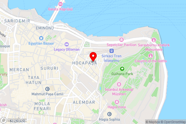 Grand Hurriyet Hotel - Hotel Location Map
