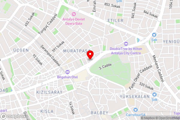 Grand Nergiz Otel - Hotel Location Map