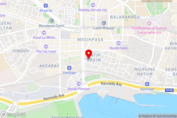 Grand Oral Hotel - Hotel Location Map