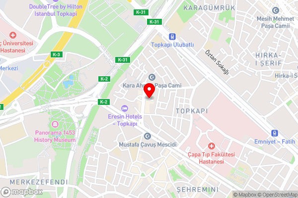 Grand Reis Hotel - Hotel Location Map