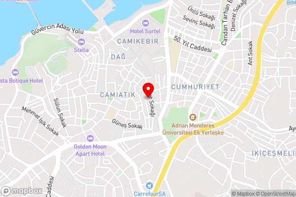 Grand Şahin's Hotel - Hotel Location Map