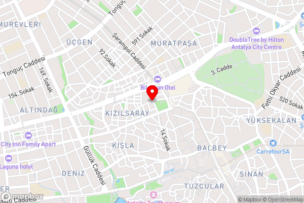 GRAND TEMEL OTEL - Hotel Location Map