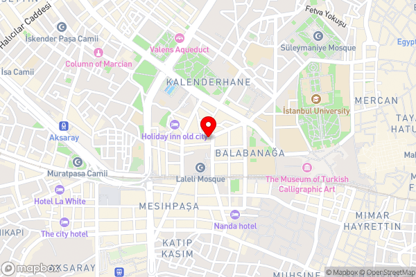 Grand Washington Hotel - Hotel Location Map