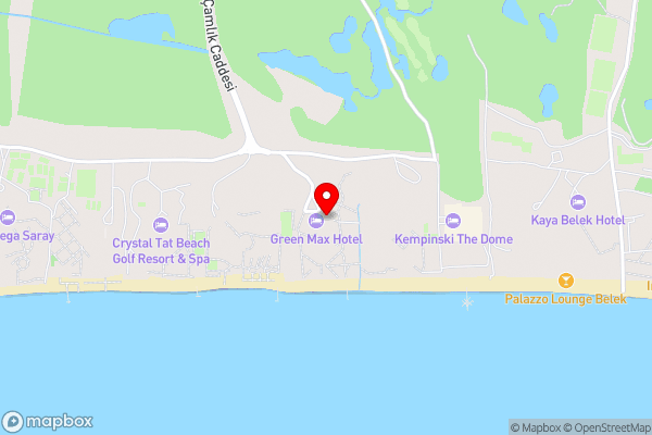 Green Max Hotel - Hotel Location Map