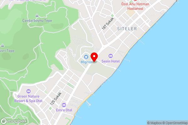 Green Nature Diamond - Hotel Location Map