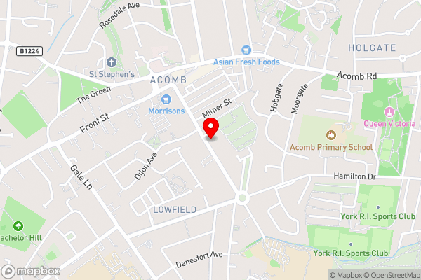 Green Street Retreat - Hotel Location Map