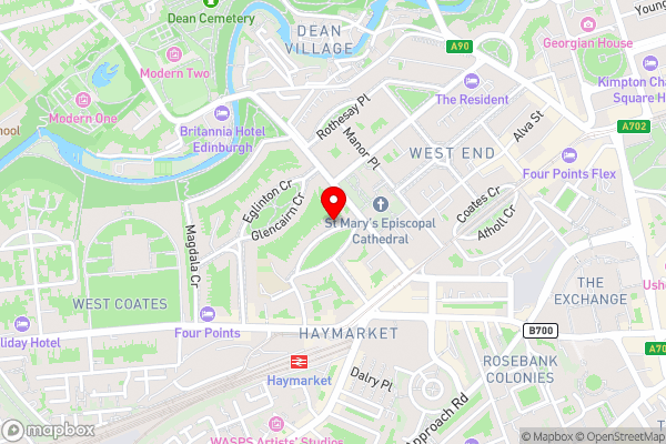 Grosvenor Suites - Hotel Location Map