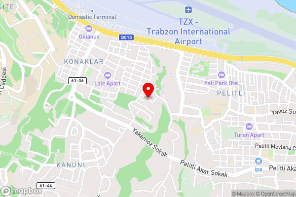 Guest Apart Konaklar - Hotel Location Map