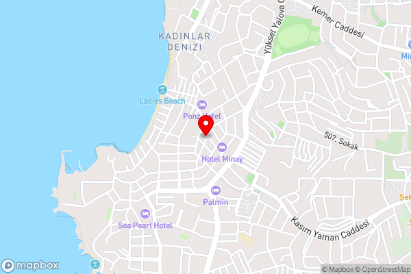 Gultepe Apartments - Hotel Location Map