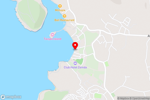 Gümüşlük House - Hotel Location Map