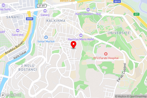 Gür Suite Apart - Hotel Location Map