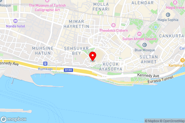 Hagia Sophia Apartment - Hotel Location Map