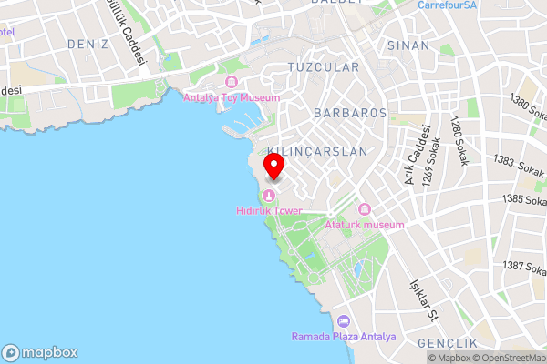 Hamburg Apart Otel - Hotel Location Map