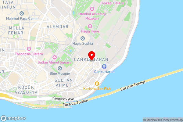 Hanedan Hotel - Hotel Location Map