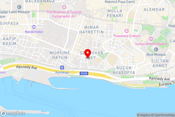 Harbour Suites Old City - Hotel Location Map