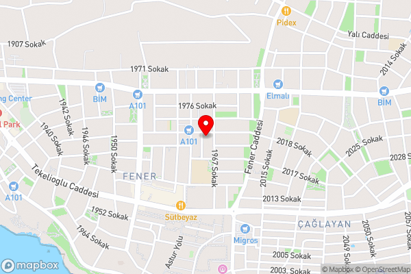 Hayal Residence Apart Hotel Fener - Hotel Location Map