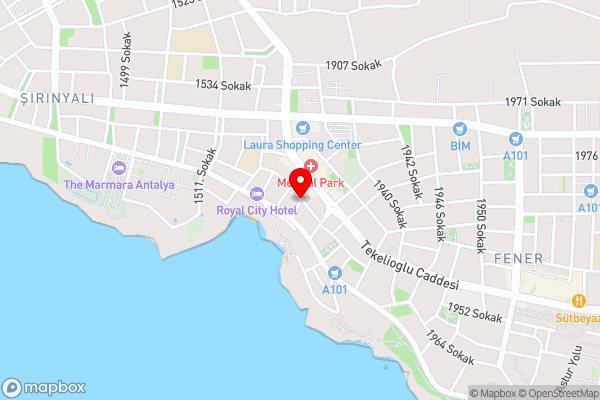 Hayal Residence Apart Otel - Hotel Location Map