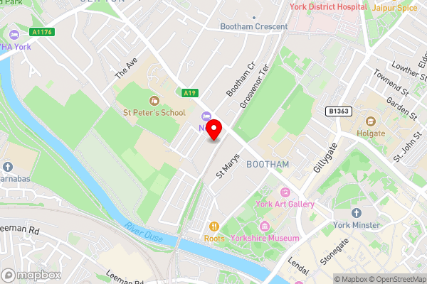 Hedley House Hotel & Apartments - Hotel Location Map
