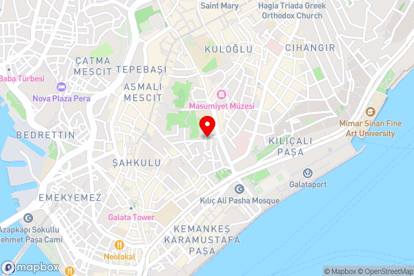 Heristage Istanbul Galataport - Hotel Location Map