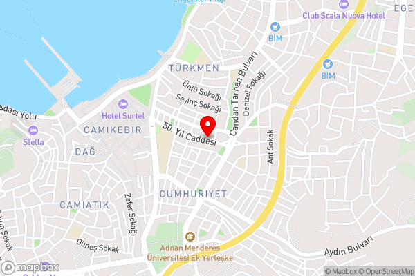 Hikmethan Otel - Hotel Location Map