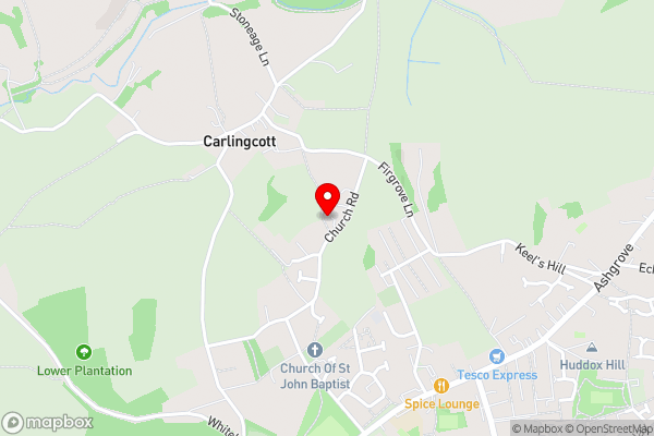 Hillside Cottage, Bath - Hotel Location Map