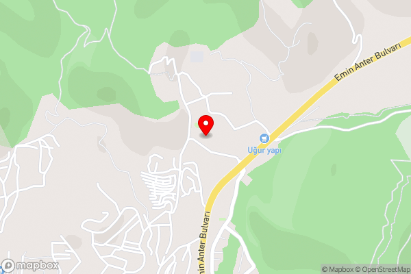 Hillstone Bodrum Hotel & Spa - Hotel Location Map