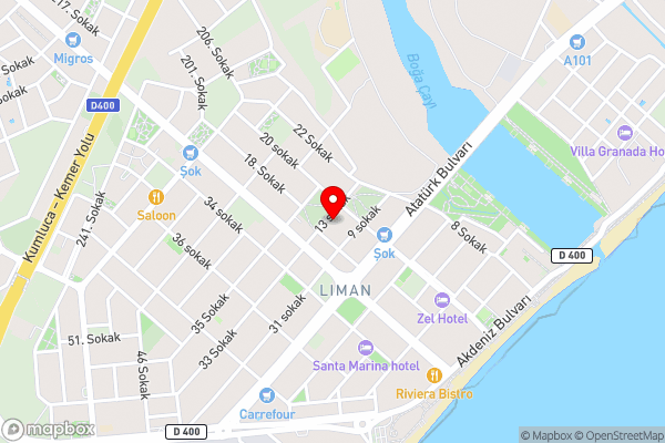Holiday Apartments - Hotel Location Map
