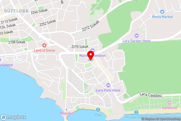 Holiday Inn Antalya - Lara, an IHG Hotel - Hotel Location Map