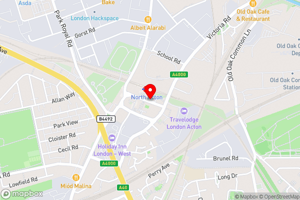 Holiday Inn Express Park Royal, an IHG Hotel - Hotel Location Map