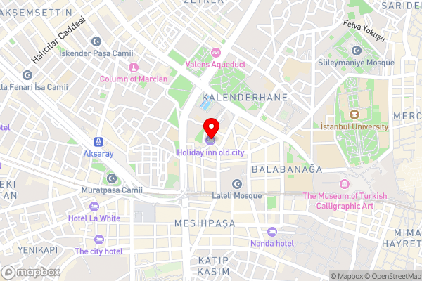Holiday Inn Istanbul Old City, an IHG Hotel - Hotel Location Map