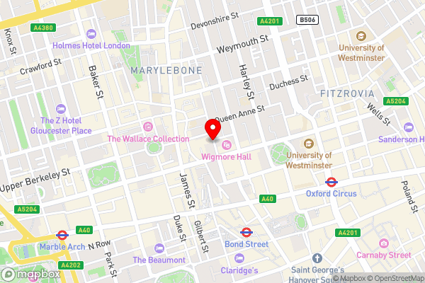 Holiday Inn London Oxford Circus, an IHG Hotel - Hotel Location Map
