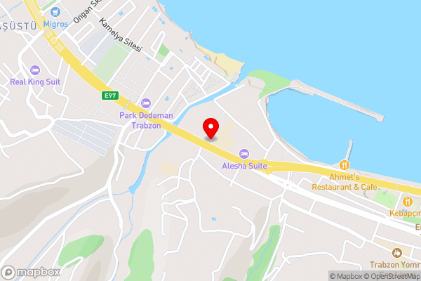 Holiday Inn - Trabzon-East, an IHG Hotel - Hotel Location Map