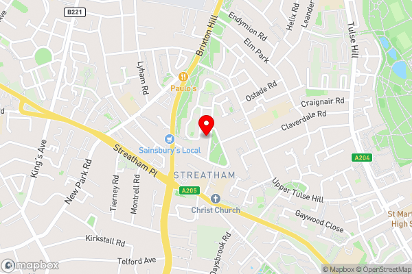 Holmewood Homestay - Hotel Location Map