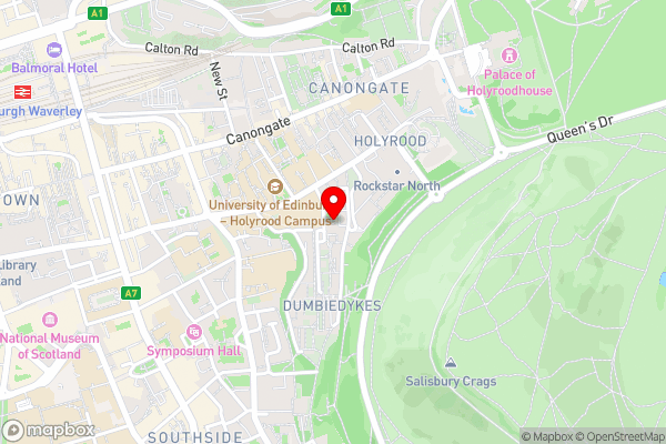 Holyrood Central Apartment - Hotel Location Map