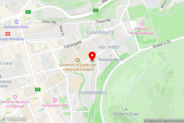 Holyrood Duplex 3- Bedrooms Apartment - Hotel Location Map