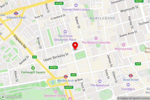 Home House Portman Square - Hotel Location Map