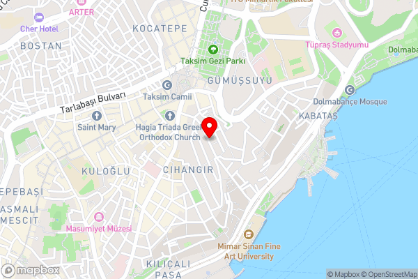 Home Of Istanbul - Hotel Location Map