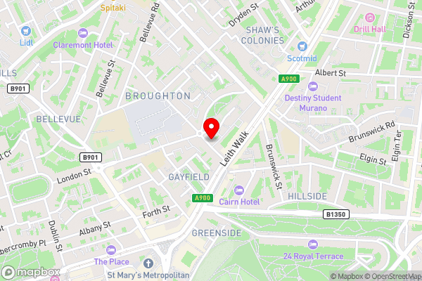 Hopetoun Grande Georgian Apartment - Hotel Location Map