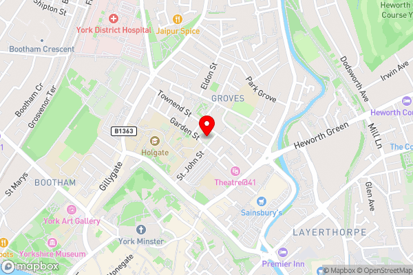 Host & Stay - St Johns Mews - Hotel Location Map
