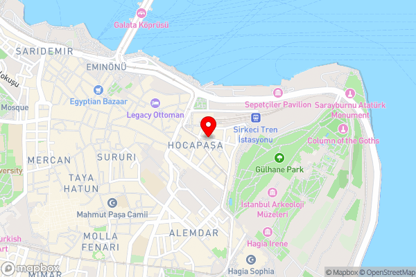 Hotel Akcinar - Hotel Location Map