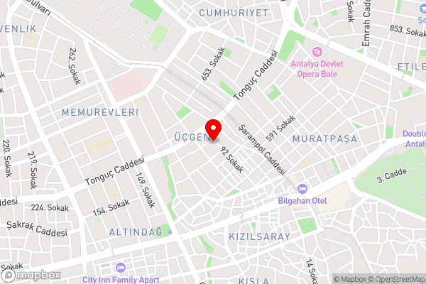 Hotel Alyans - Hotel Location Map