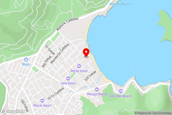 Hotel Aqua - Hotel Location Map